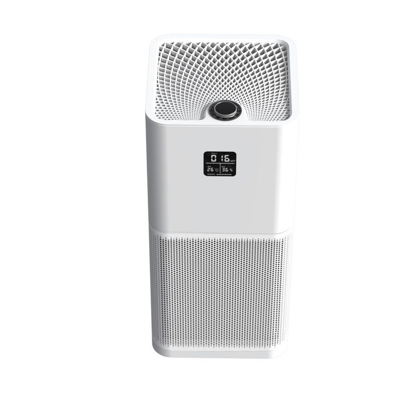 650m³/H Small Air Purifier For Office With LED Display Air Quality Sensor